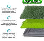 Tapete Sanitario Potty Patch, sistema de 3 capas