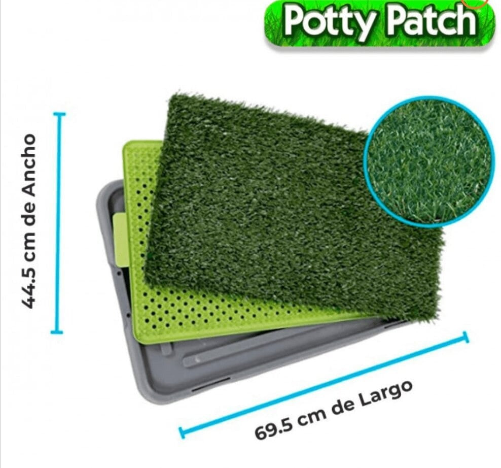 Tapete Sanitario Potty Patch, medidas 44.5 x 69.5 cm